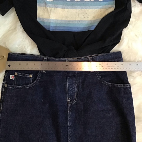 Hydraulic Jeans Denim Distressed Hemline S… - Picture 7 of 8